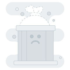 Empty Trash  Empty States Illustration