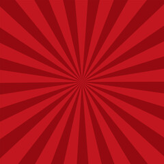 Simple Dark Christmas Red Light burst Effect vector background