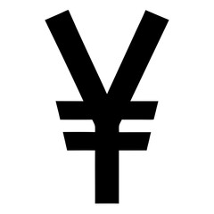 Obraz premium yen currency symbol