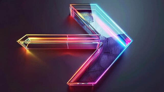 A single letter Z illuminated by neon lights