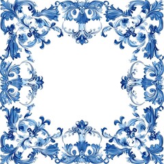 Photo frame on a white background