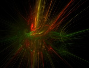 Imaginatory fractal abstract background Image