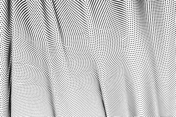 black and white abstract background . halftone
