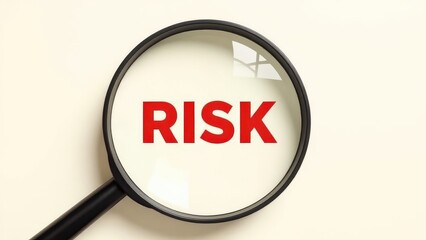 Exploring Risk Through a Magnifying Glass - Conceptual Illustration