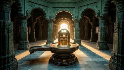  Shiva Linga Polished Bronze