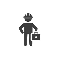 man with a suitcase