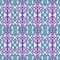 Colorful Abstract Pattern for Textile Design