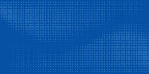 Blue Tech Finance Fintech Background Abstract Pixel Pattern. Abstract Business Tech Science Vector Backdrop.