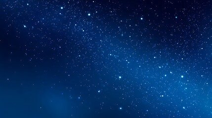 A Celestial Display:  The Profound Beauty of a Starry Night Sky