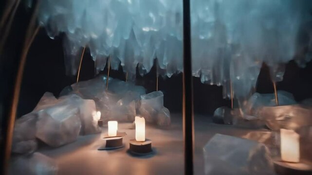 Modern icy igloo design