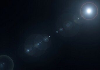 A stunning abstract blue background with clouds and stars illuminates a glowing sphere of the Earth in the dark cosmos