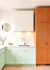 modern kitchen interior