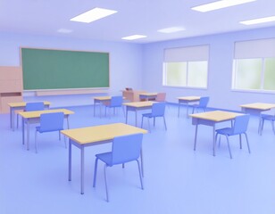 Reskill concept: Hybrid learning environment, traditional and digital blend.