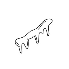 handdrawn snow ice icon