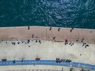 Scenic View of Emirgan Coastline in Istanbul, Turkey