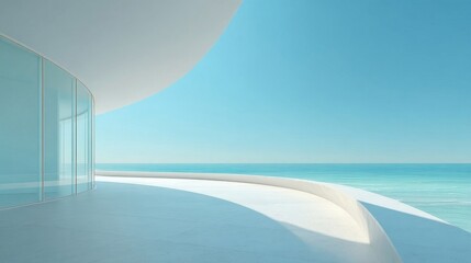 Obraz premium 3d render of a modern building