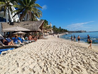 Playa del Carmen beach