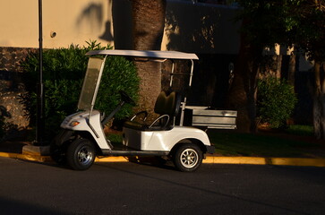 golf cart or hotel luggage car