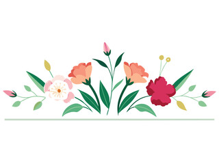 bouquet of spring flowers