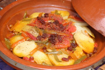 Moroccan Tajine Close Up