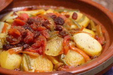 Moroccan Tajine Close Up