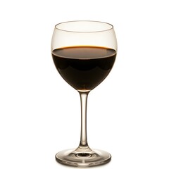 A Glass of Rich Red Wine