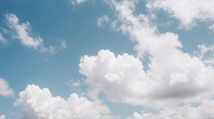 Obraz premium The vast blue sky and clouds sky