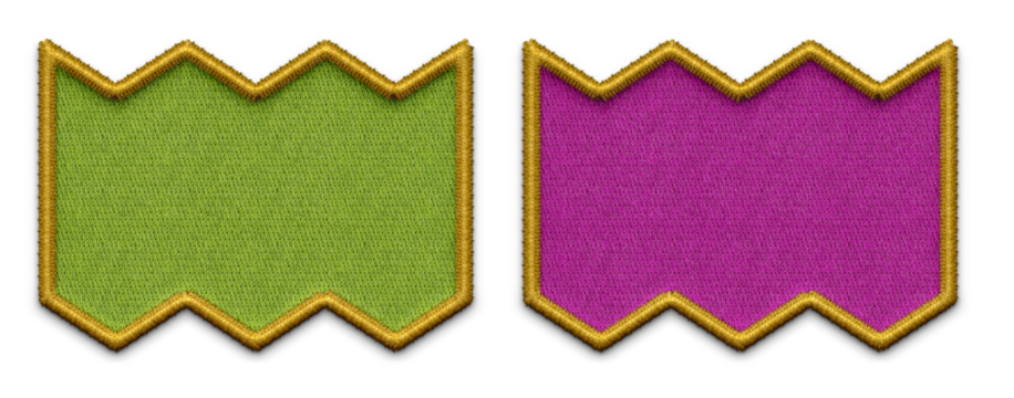 emboroidery shape. Embroidery background. Speech bubble embroidery,