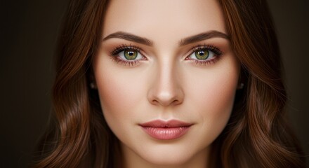 Obraz premium Close-up portrait of woman