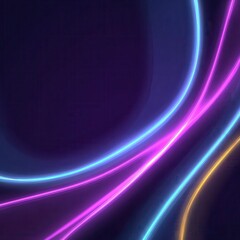 Create a simple background (1800Ã—2100 px) in neon style with glowing lines. There should be a lot of them and all different in shape. Color scheme (choose 2-3 colors): Primary.