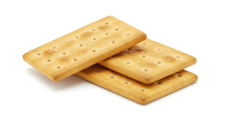 Saltine crackers, Crackers, Biscuits, Three Crunchy Saltine Crackers Stacked