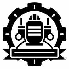 Obraz premium Industrial machinery and engineering technology in a modern design