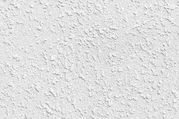 Detailed close-up seamless photo of a white textured decorative stucco wall