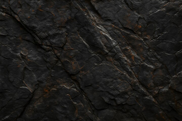 Dark Grunge Rock Texture Background with Natural Cracks and Rust Tones