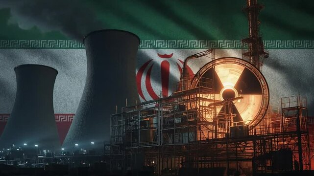 Iranian Nuclear Reactor Interior &ndash; High-Tech Atomic Facility
