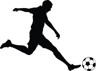 football player silhouette