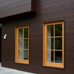 window with shutters