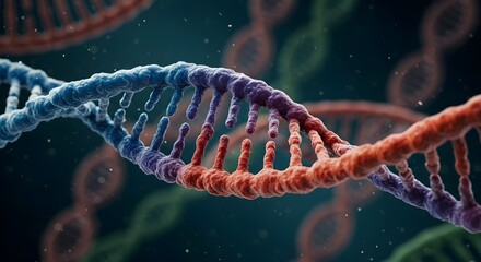 Dna, Double helix, Deoxyribonucleic acid, DNA Double Helix - Molecular Structure