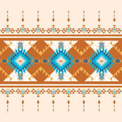 geometric ethnic pattern flowers Luxe. Native American tribal fabric, design vector for woven textile printing, tile,motifs, carpet, cards, motifs, picture books, Mexican boho indian ornament seamless