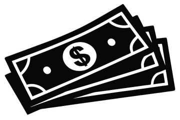 dollar sign on a white background