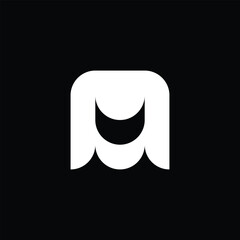 Minimal abstract geometric logo with modern, sharp angles. Perfect for branding, architecture, construction, and creative business. EPS vector format for scalable design use