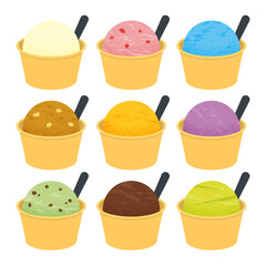 アイスクリーム 9フレーバーセット