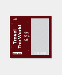 Adventure Awaits Summer Travel Poster