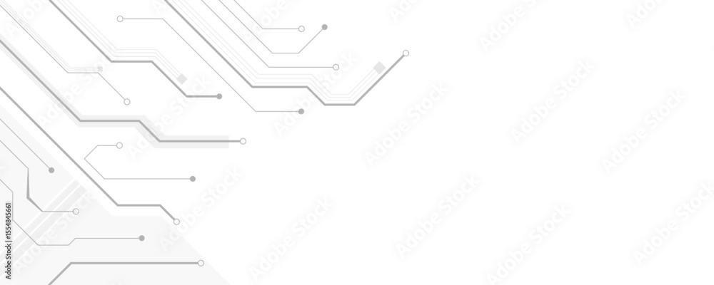 Poster abstract modern technology futuristic circuit board background. electronic motherboard with a networ