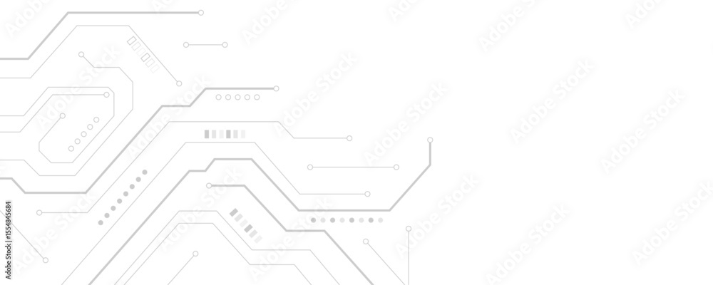 Poster abstract modern technology futuristic circuit board background. electronic motherboard with a networ