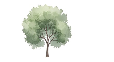 Stylized tree illustration
