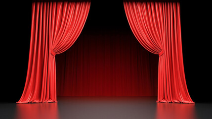 Theatrical performance preparation stage photography studio wide angle artistic expression