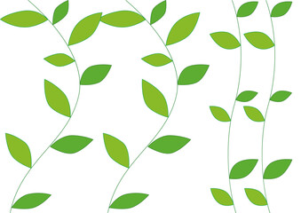leaves design creative and pattern background.