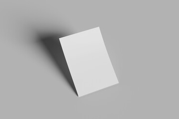 Blank A4 Flyer Mockup