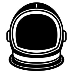 vector illustration of a helmet
